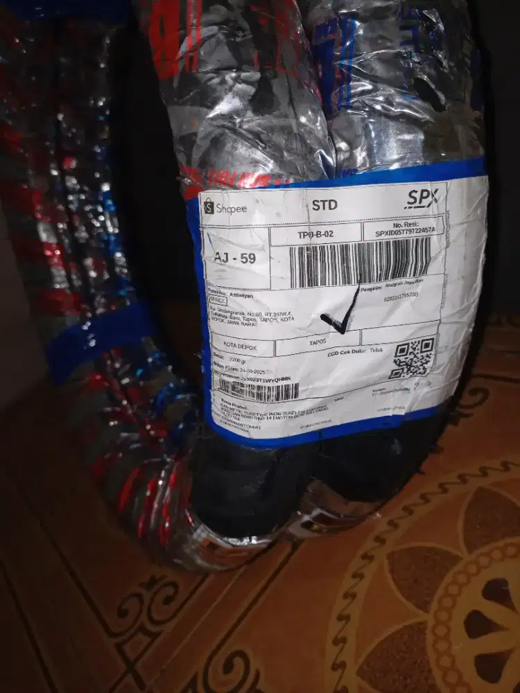 Ban motor beat depan belakang non tubles