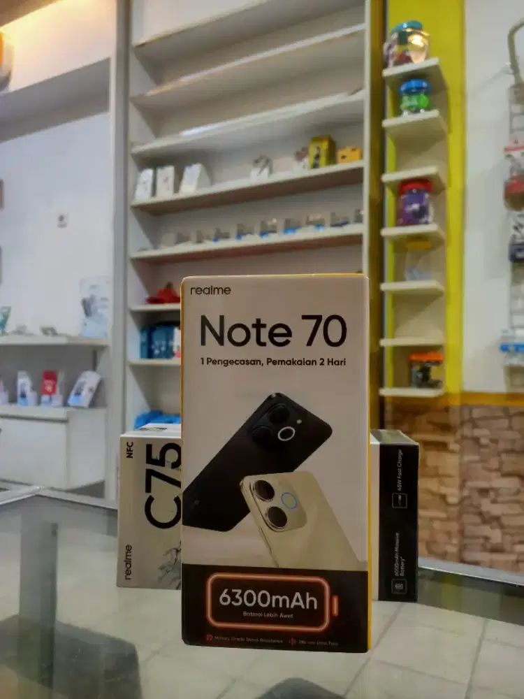 REALME NOTE 70 4/128GB GARANSI RESMI SEGEL
