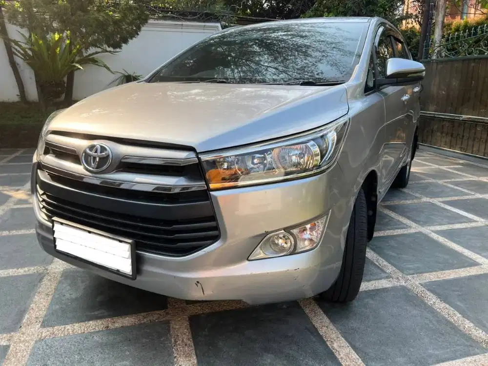 2017 Toyota Innova Kijang Reborn Silver Metal 2.4G Diesel Mulus Pribad