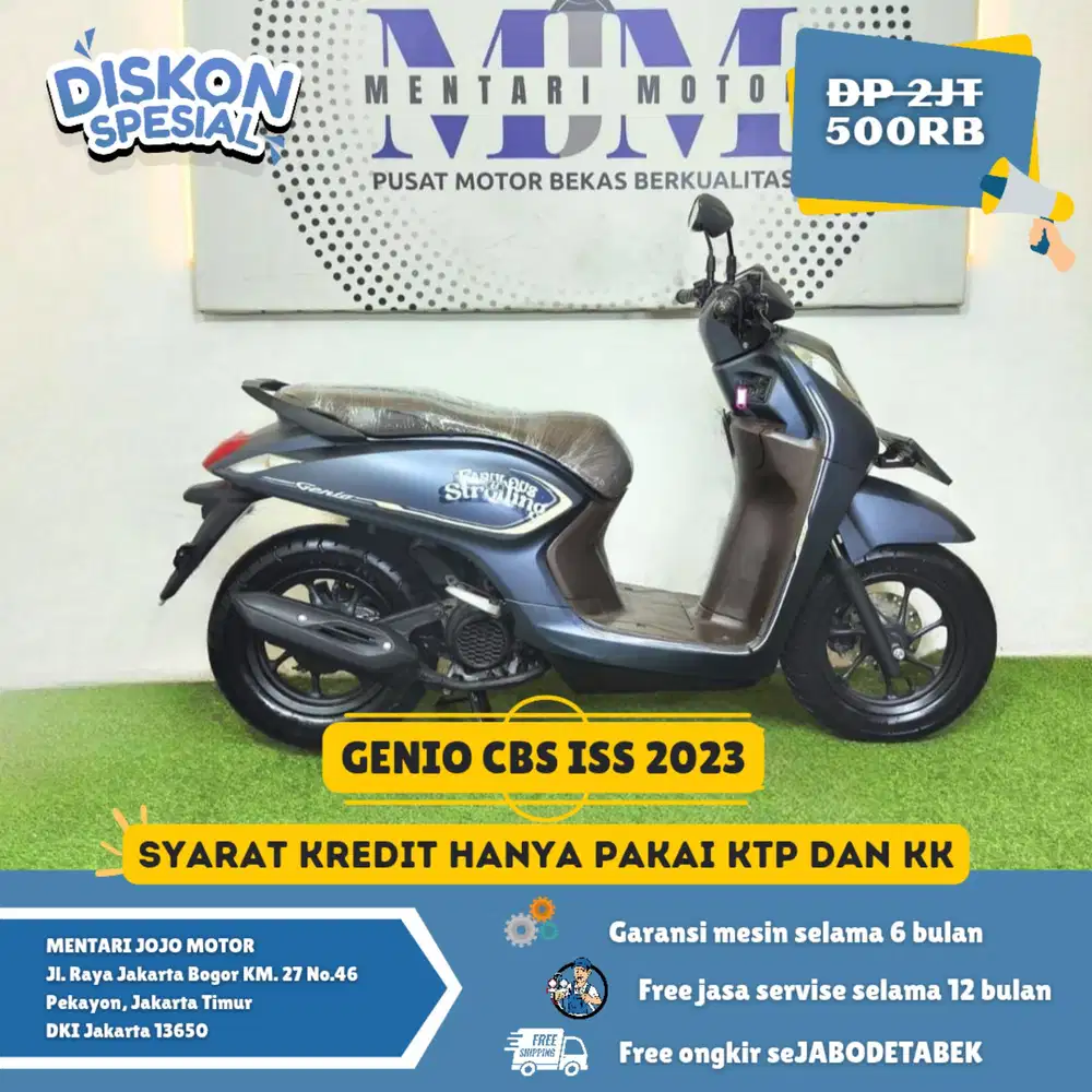 DP 500RIBU ANGSURAN 27RB/HRI GENIO CBS ISS 2023 CASH KREDIT