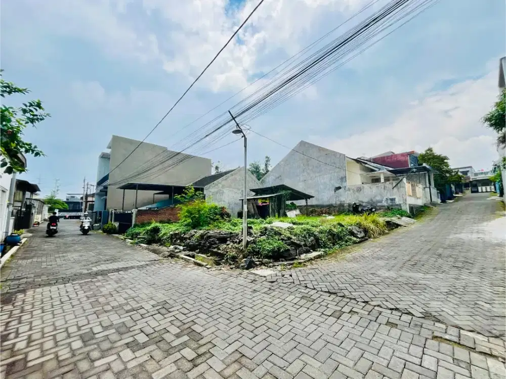 Tanah Kavling Hooq TERMURAH Area Perumahan Joyo Grend Blok Depan