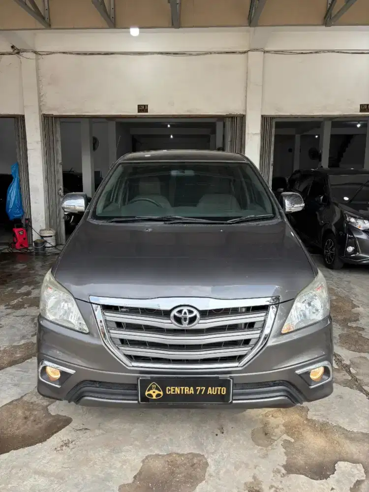 Innova G solar Manual 2014 diesel istimewa dp 38 jt