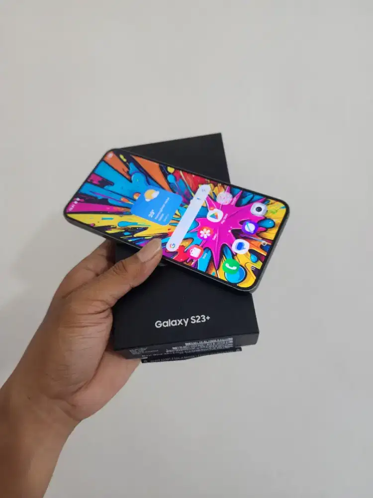 Samsung s23 plus 5g 8/512gb sein fullset no minus normal 100% ok