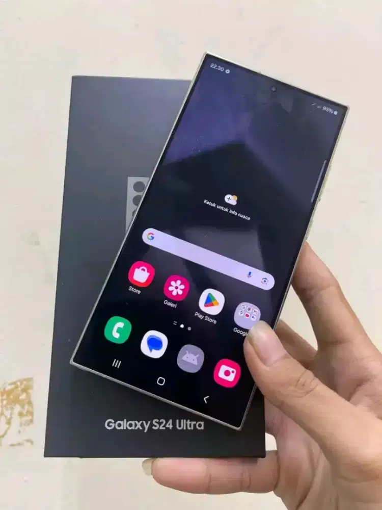 Samsung S24 ultra 12/512 ori segel sein