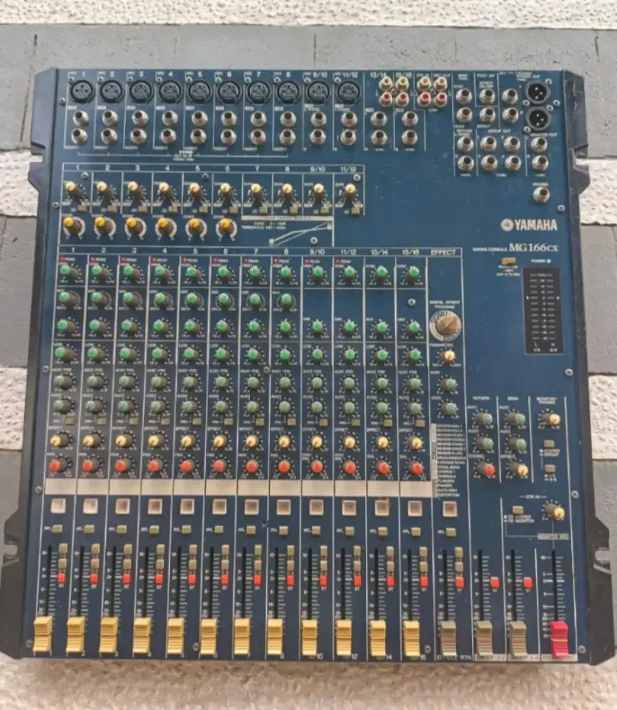 Mixer Yamaha MG 166cx ORI bukan kw