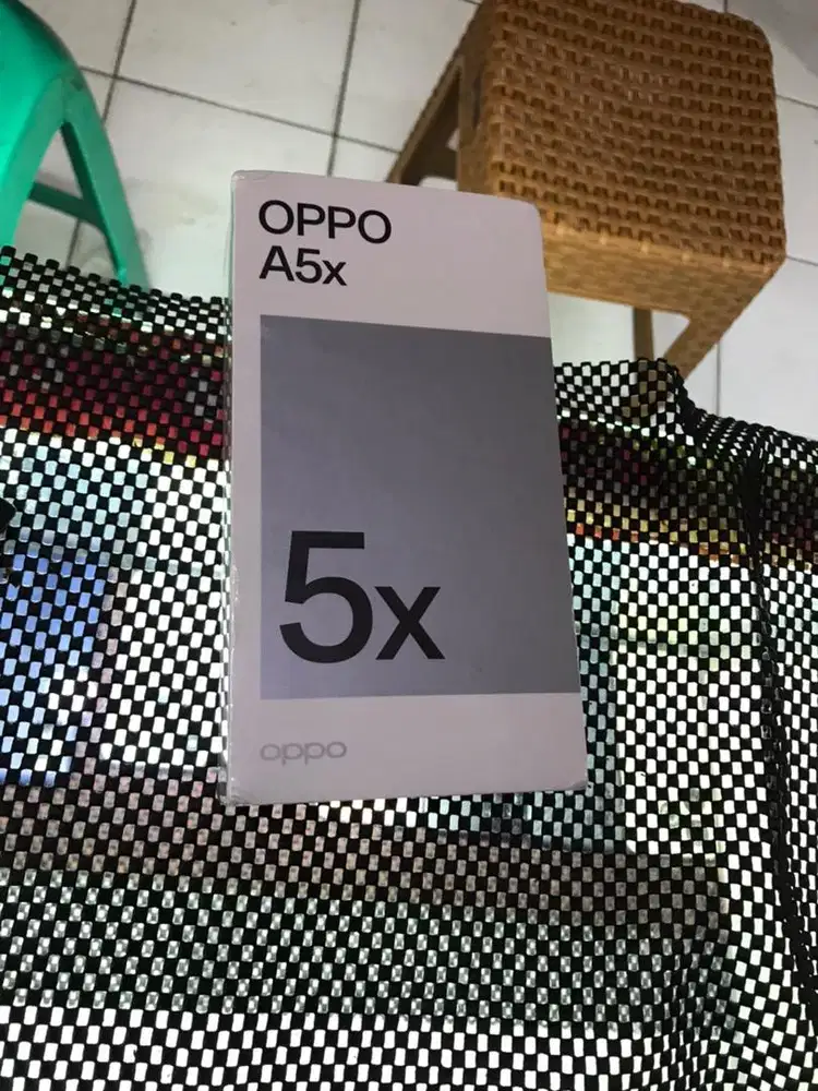 oppo A5X 6/128 New segelbox Gransi 1Thn