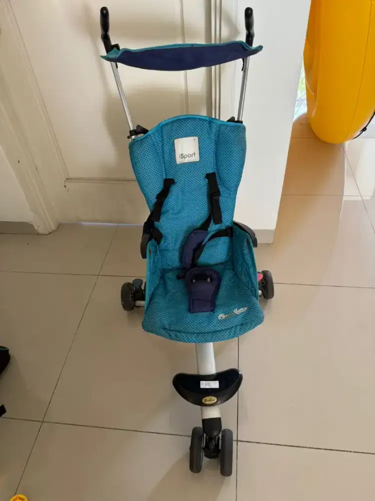 Stroller I-sport warna biru tua
