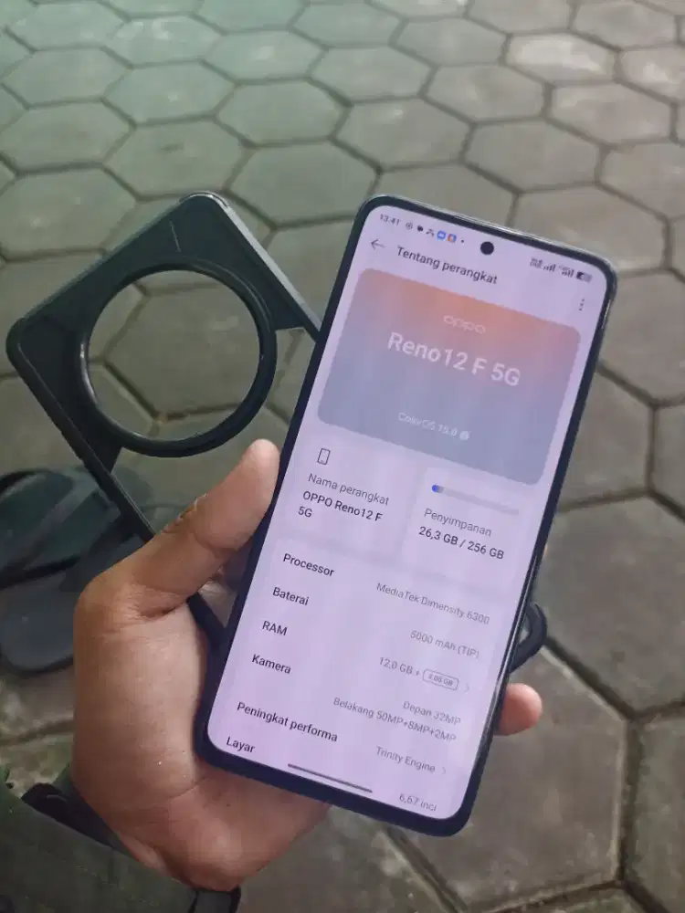 Oppo Reno 12F 12/256 Gb, Hp Only, Segel Nominus