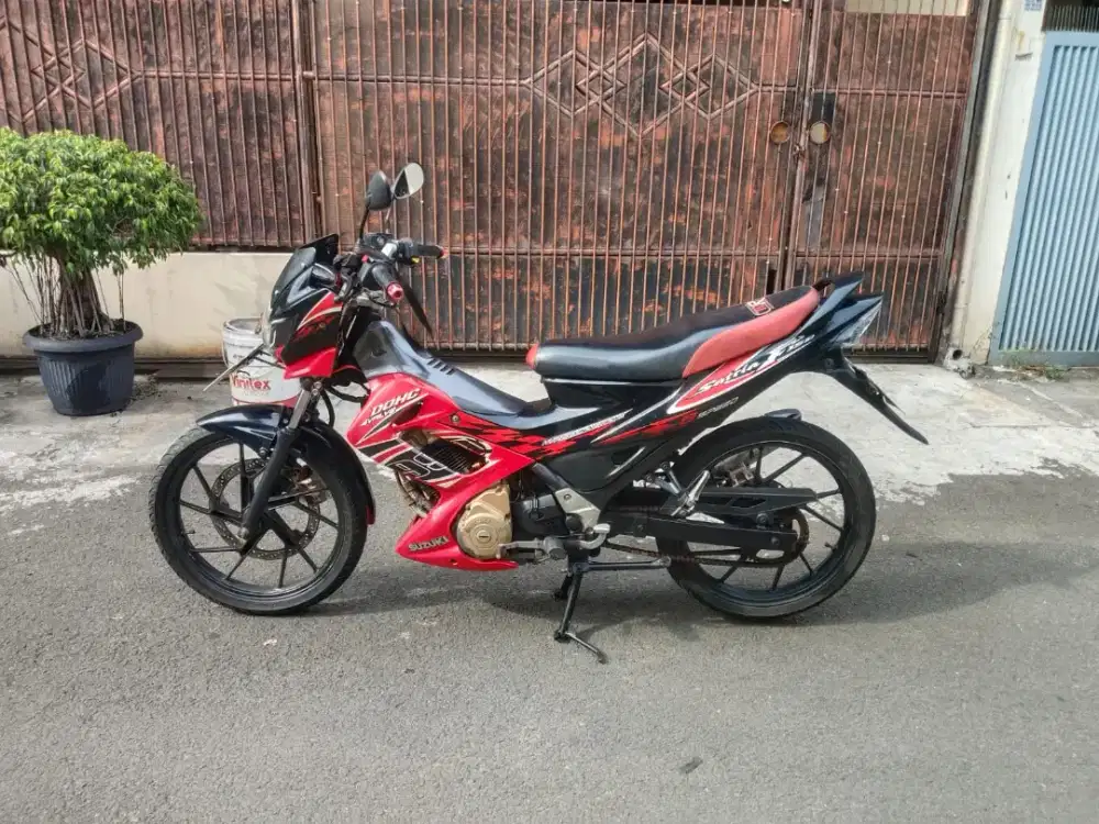 Suzuki Satria F 150cc thn 2013 mesin halus siap pakai di Cengkareng