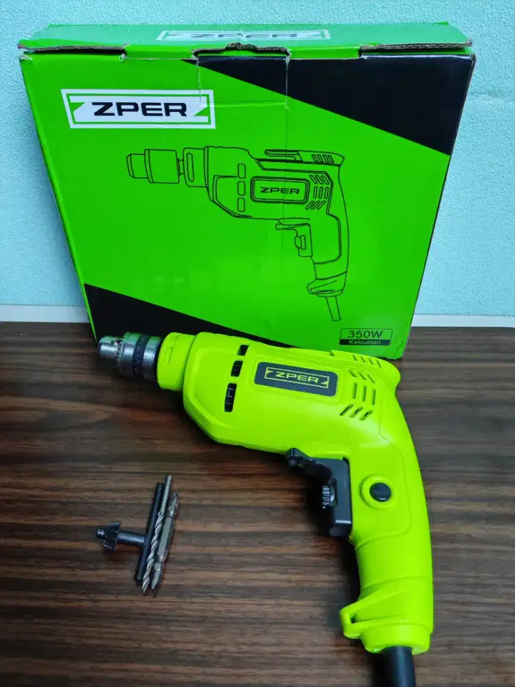 ZPER Mesin Bor 350W Listrik Bolak Bali Hand Electric Drill Berlaku