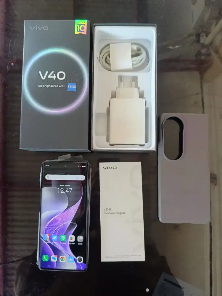 Vivo V40 5G 12/256 seken lengkap