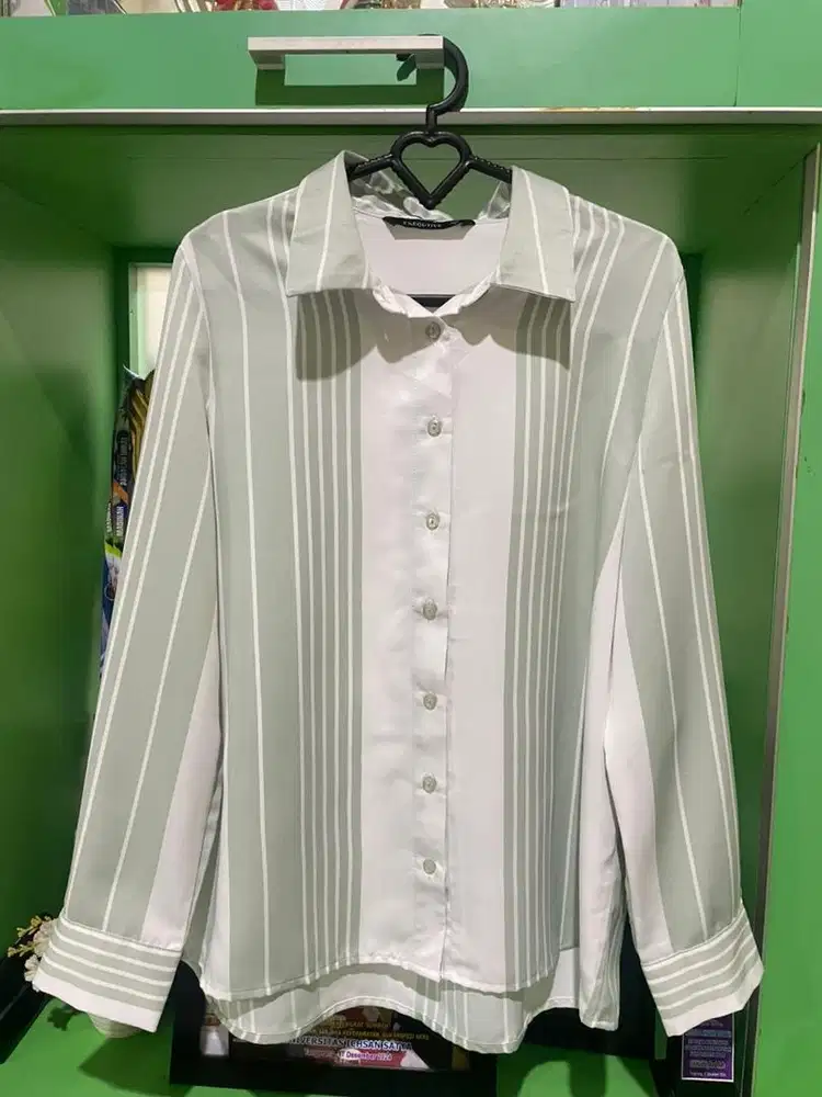 Baju atasan kemeja sage executiv*