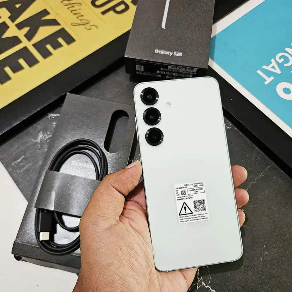 SAMSUNG GALAXY S25 12/256 GB FULSET BERGARANSI NO MINUS EX SEIN