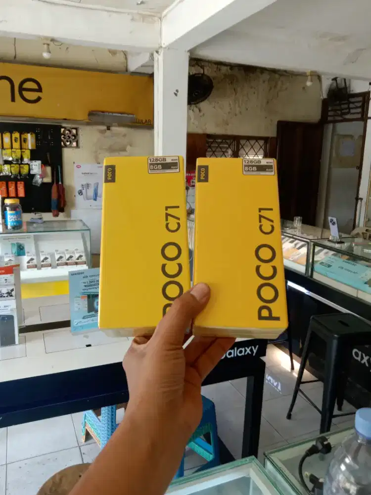 [ fast respon WA ] Poco C71 4+4/128 garansi resmi 15bln