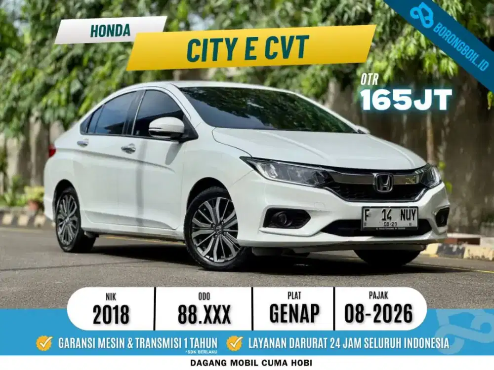 City E CVT 2018 Putih