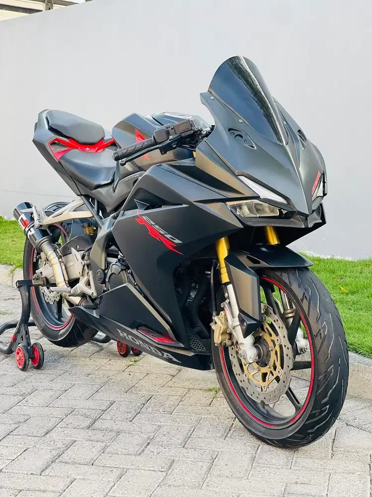 Honda cbr250rr plat L 2017 pajak on cbr 250rr black matte cbr 250 rr