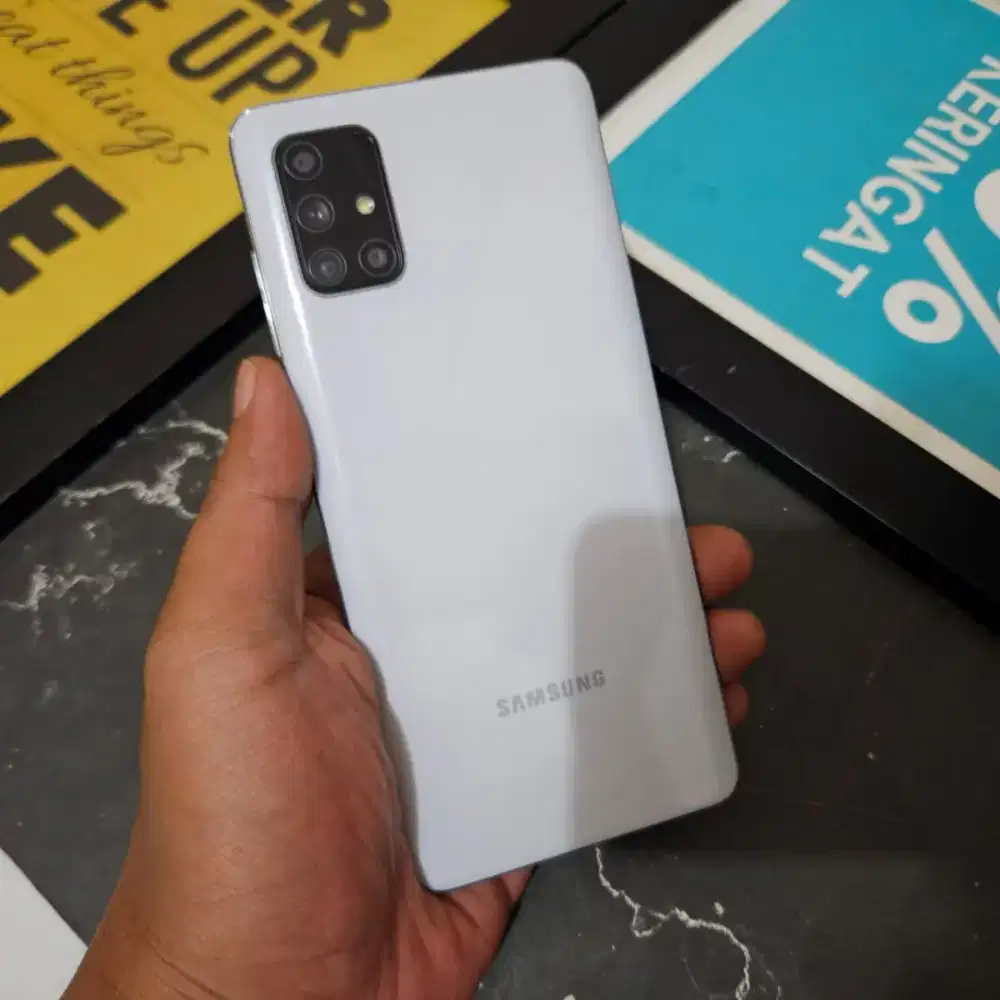 SAMSUNG GALAXY A71 8/128 GB DUAL RESMI EX SEIN NORMAL