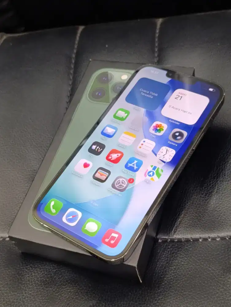 Iphone 13 pro max 256gb Hb 76% resmi Ibox