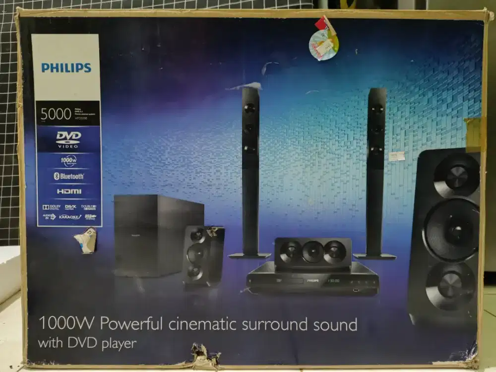 Home theater philips htd5550