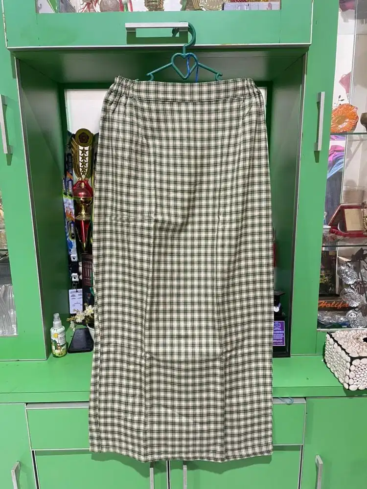Rok Tartan Hijau