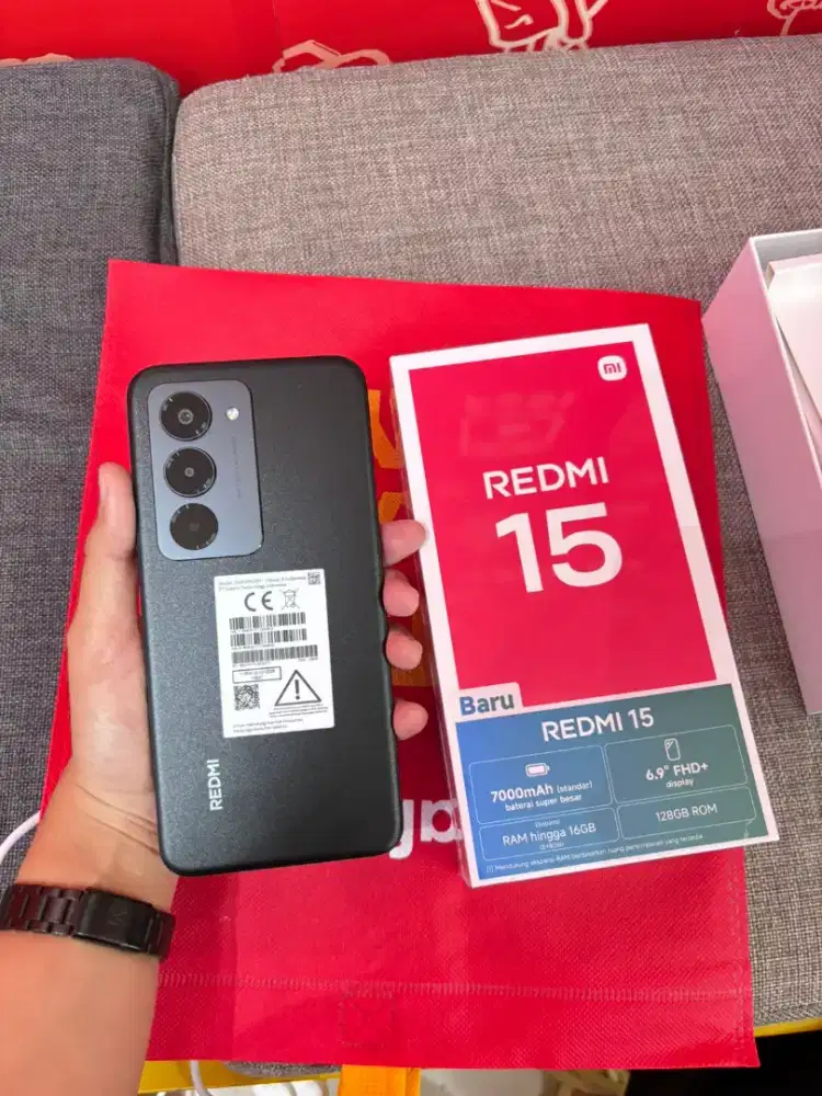 Redmi 15 . Bisa kredit tanpa dp bunga mulai 0%