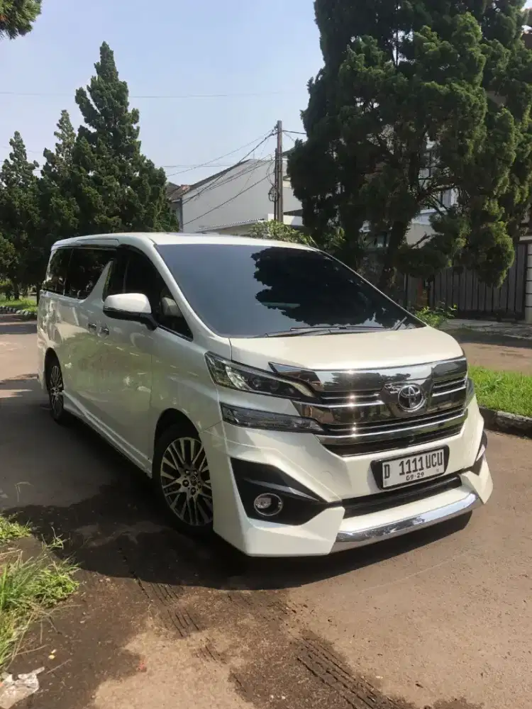 dp22jt Toyota Vellfire 2.5 G AT MATIC 2015 zg 2017 alphard