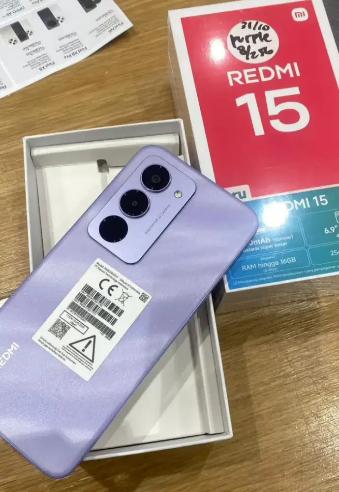 Redmi 15 ram 8+8/256