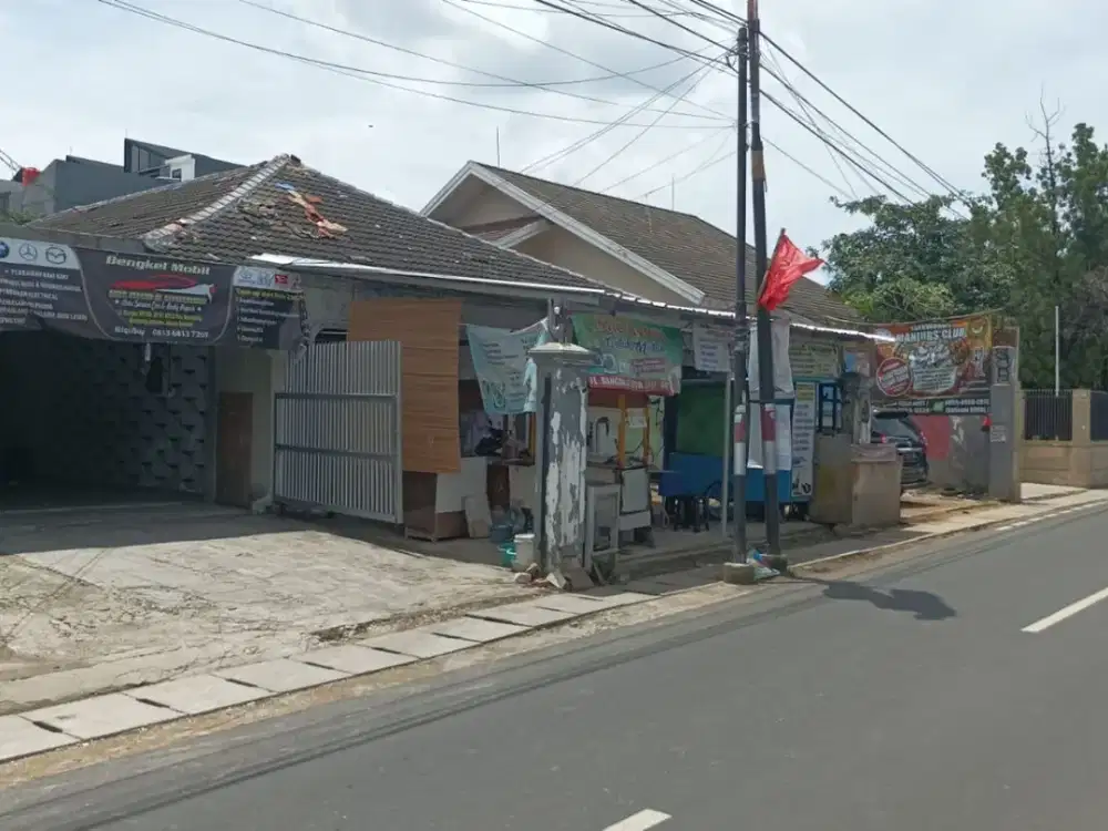 Rumah Murah Untuk Usaha di Pinggir Jalan Bangka 8 Jakarta Selatan
