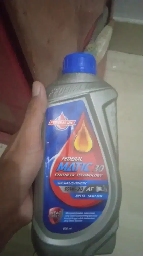 oli federal baru masi segel