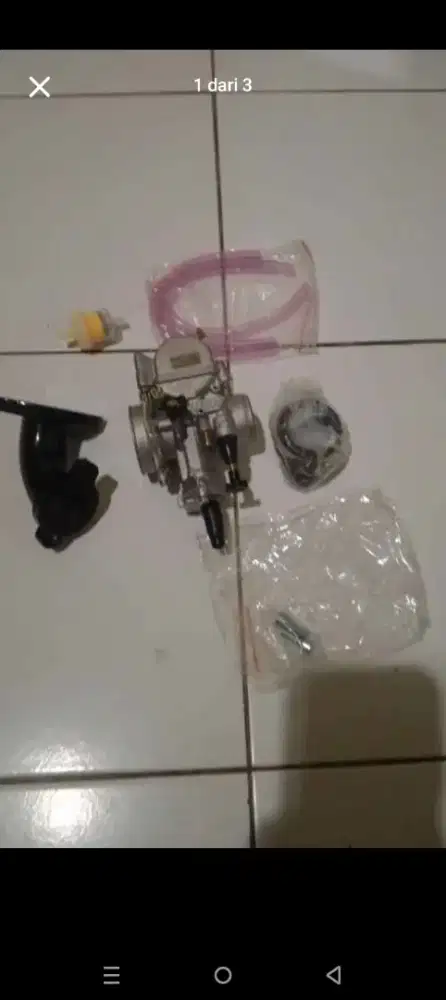 Jual cepat kondisi masih baru belum pernah di pake