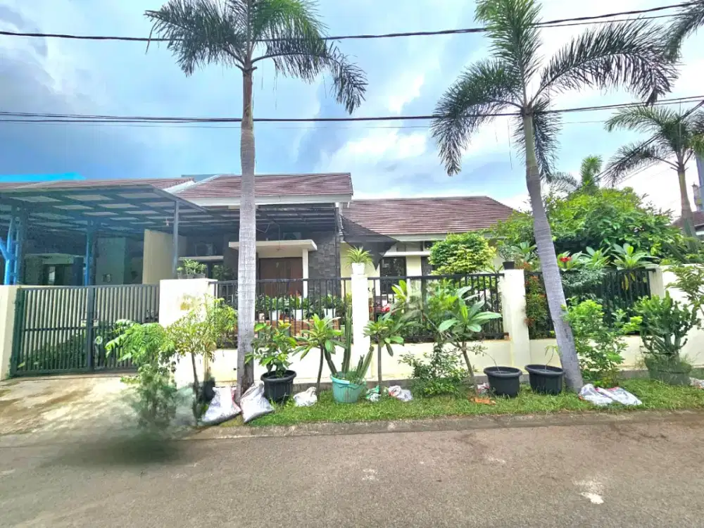 Rumah hook cantik siap huni di cluster ifolia harapan indah bekasi