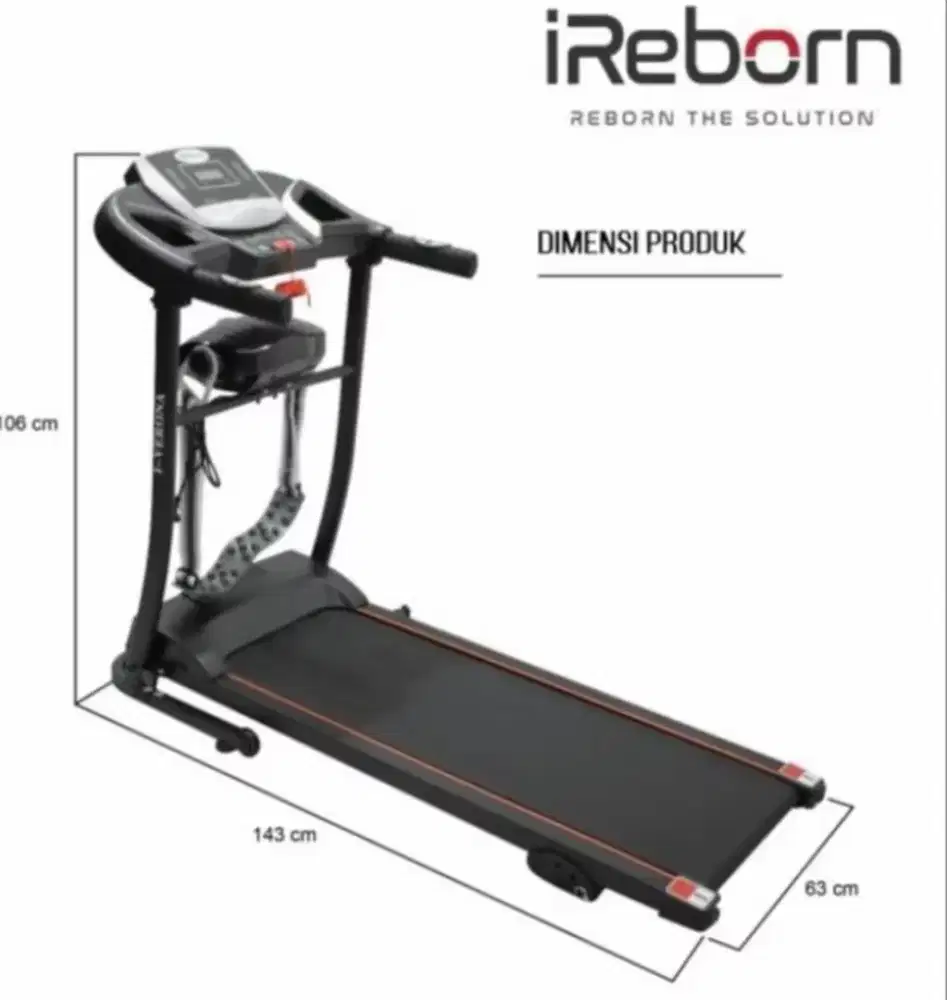 Treadmill elektrik verona