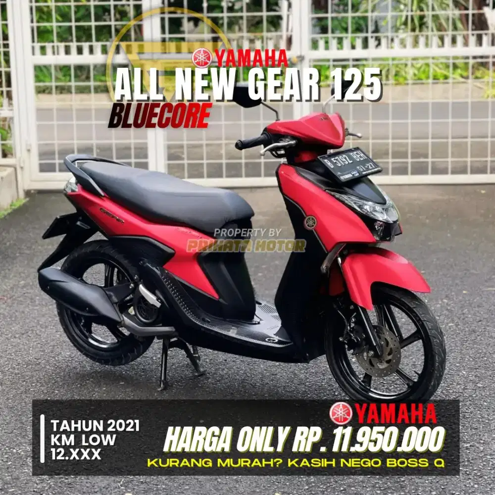 YAMAHA ALL NEW GEAR 125 2021