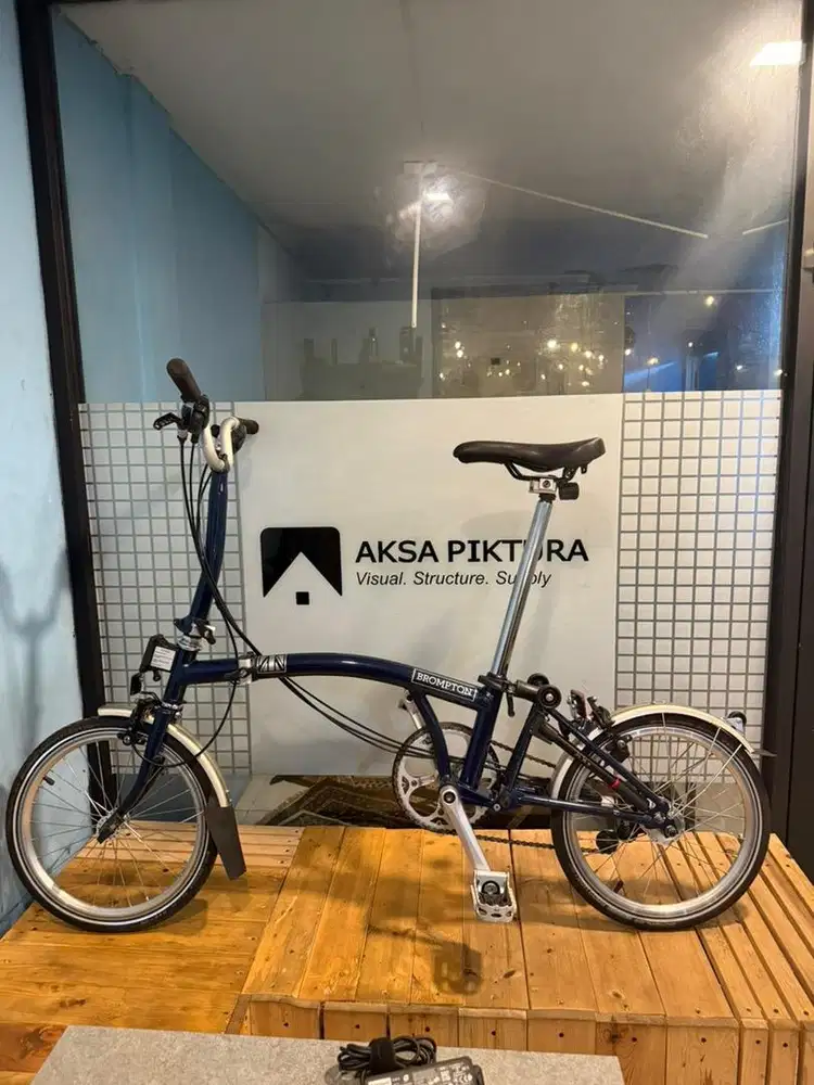 Brompton M6L 2020 - Blue doff