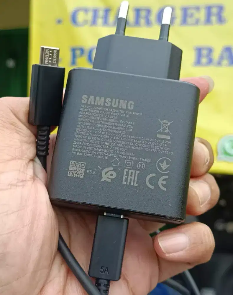 Charger Ori Samsung S20/S21/S22/S23 ( 45watt )