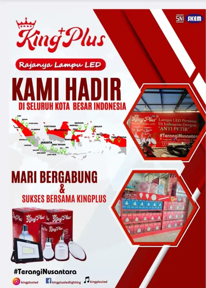 JUAL LAMPU LED HEMAT ENERGI PRODUK INDONESIA