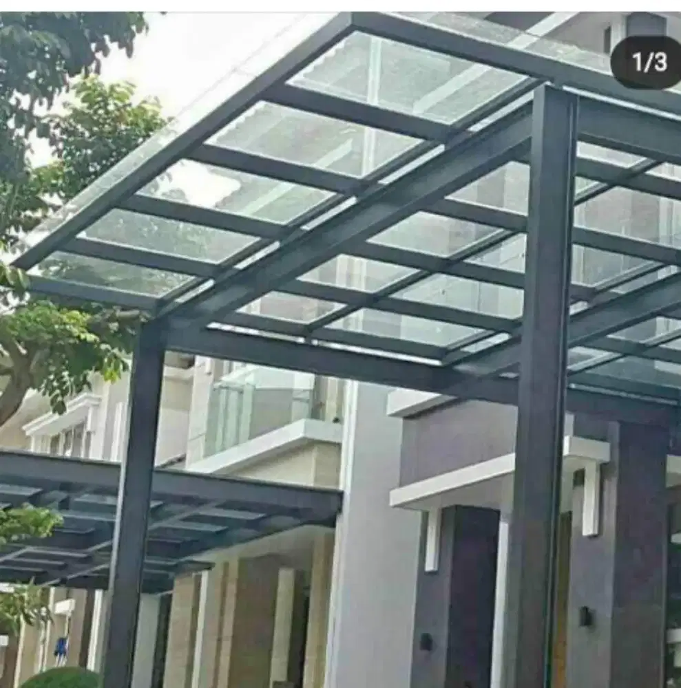 Canopy kaca berkealitas