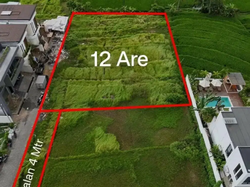 Tanah strategis itr pemukiman pantai nyanyi beraban Tabanan bali