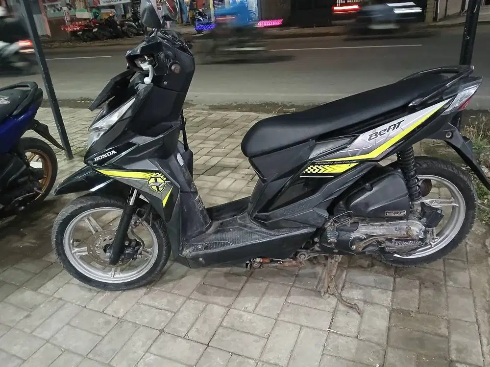 Beat hitam 2016 sudah starter halus, karawang