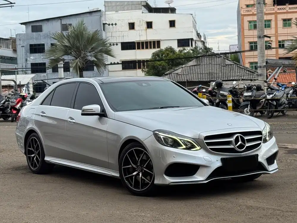 Mercedes Benz E400 AMG 2014 pemakaian 2017
