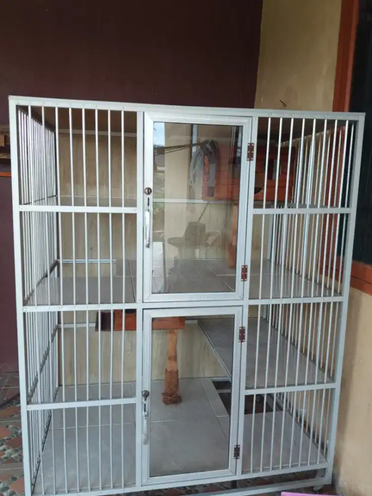 KANDANG KUCING TINGKAT 2
