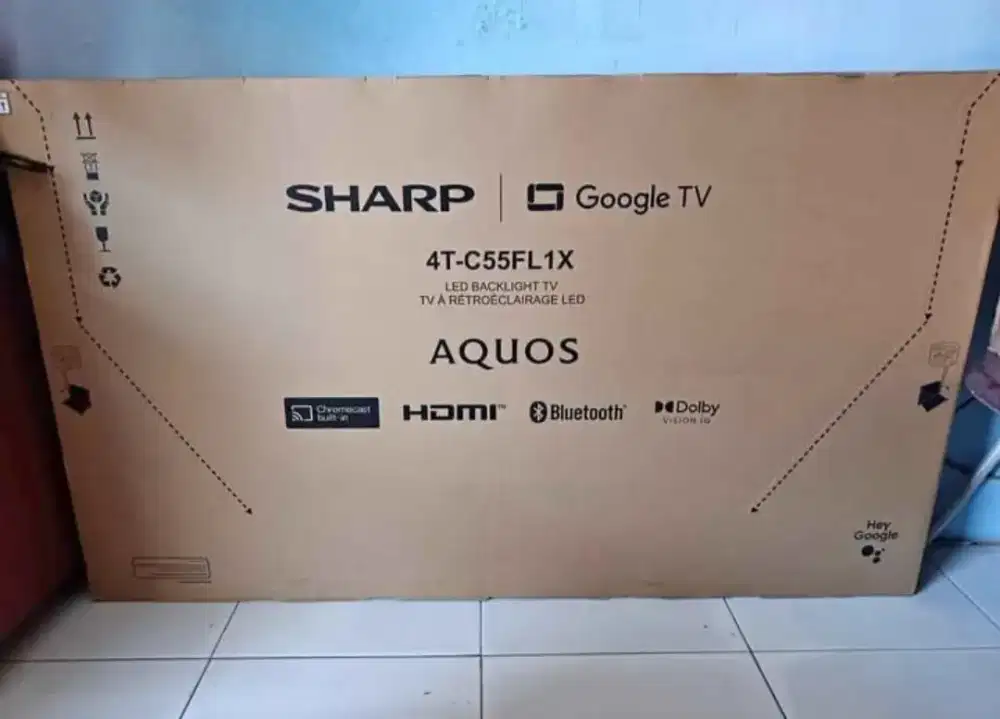 Jual tv 55 inch baru pakai 2 bulan