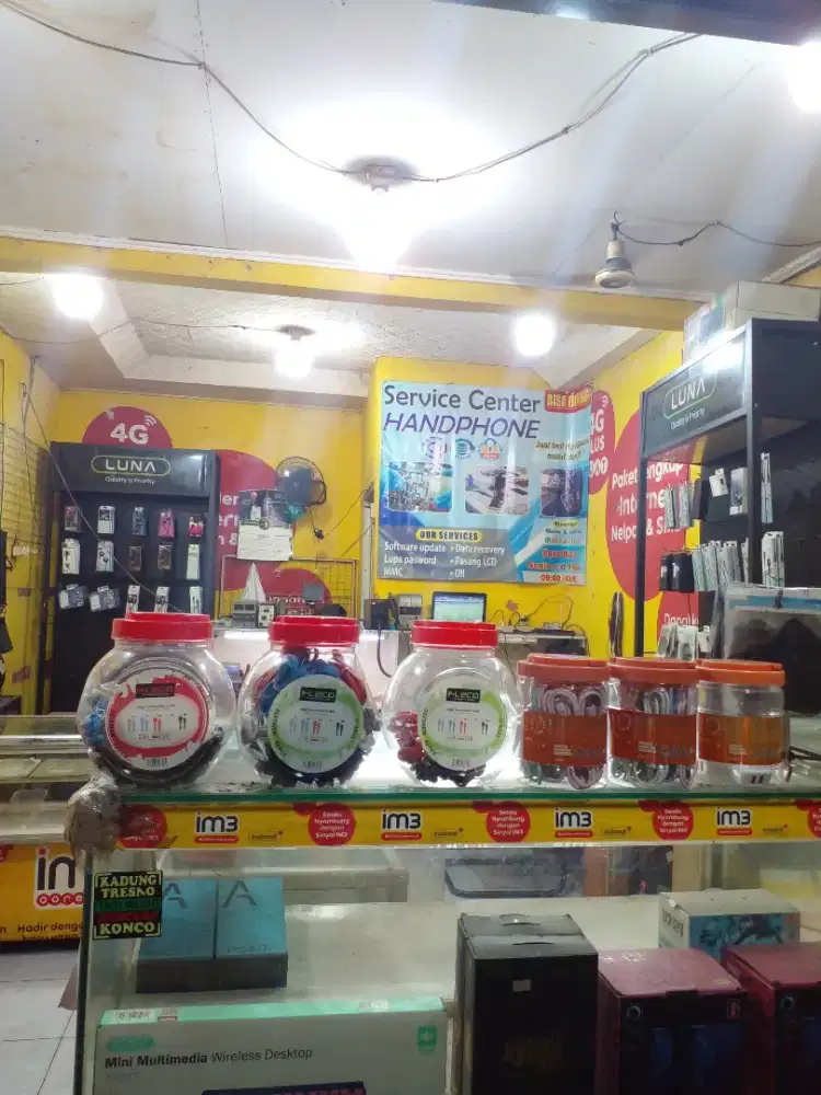 Oper kontrak/Beli borongan keperluan konter