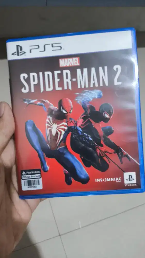 Kaset bd Spiderman 2 ps5 reg 3