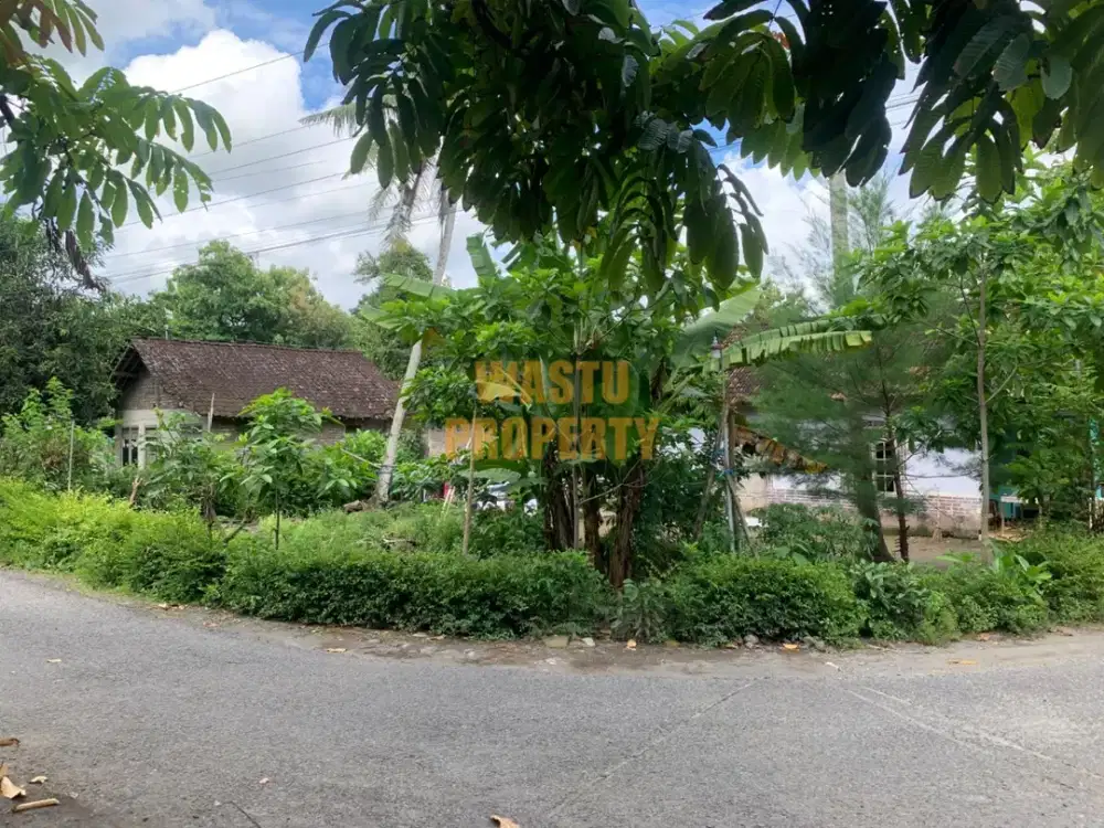 Tanah Pekarangan Hook 2 Muka di Pajangan Bantul