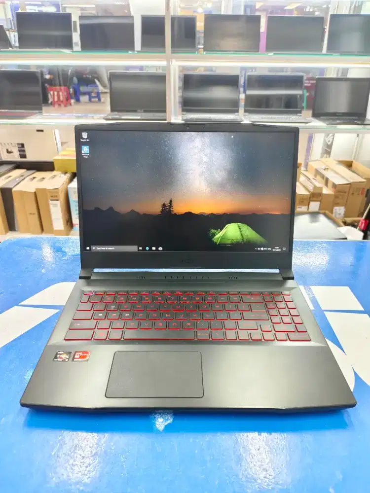 MSI bravo ryzen 5 radeon rx5500m vram 4gb