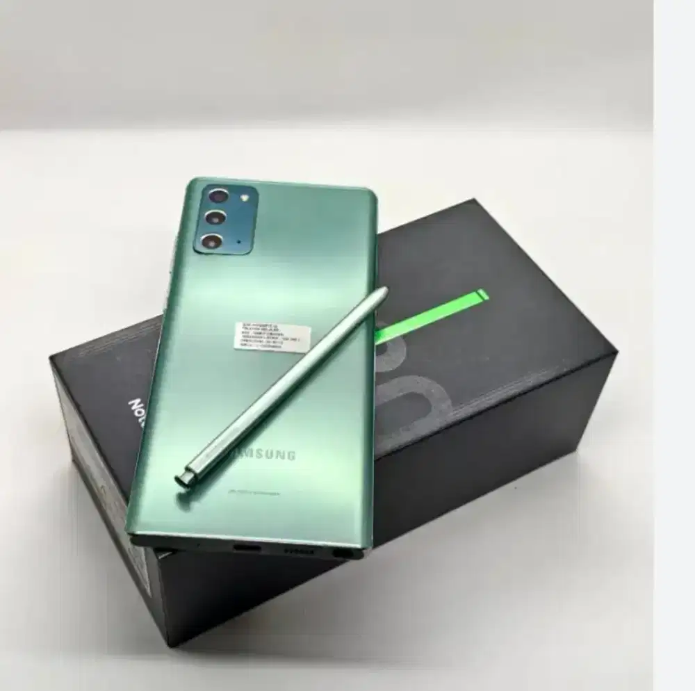 Murah hp Samsung Note 20 8/256 lkp mulus normal, BS TT