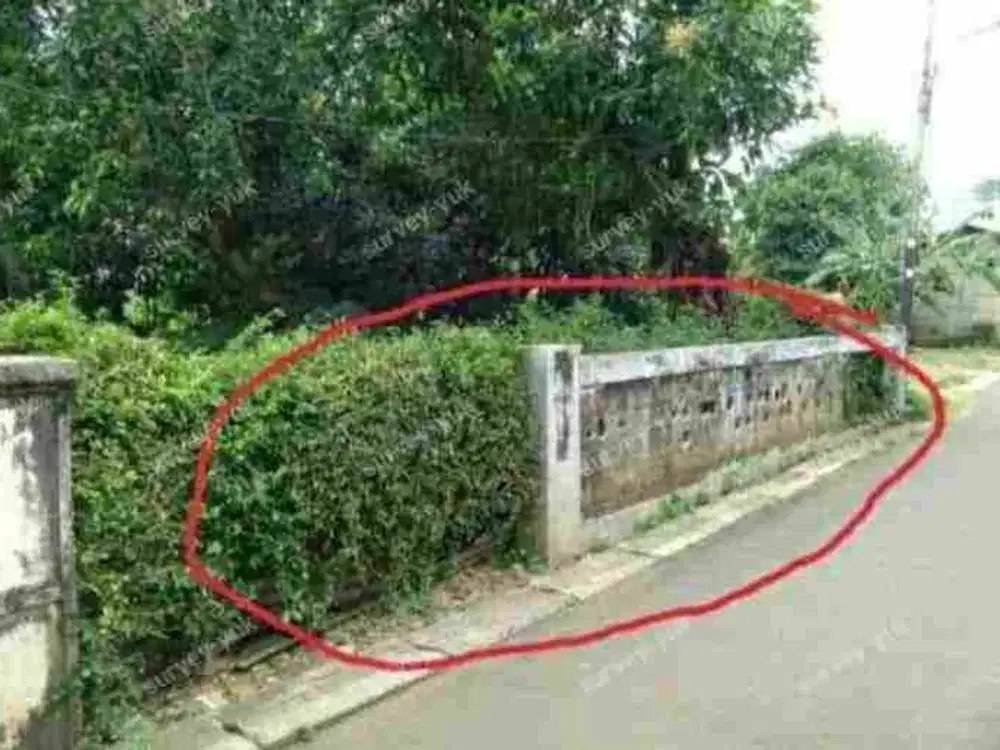 Tanah Lt 120 m2 AJB bebas Banjir Serua Ciputat