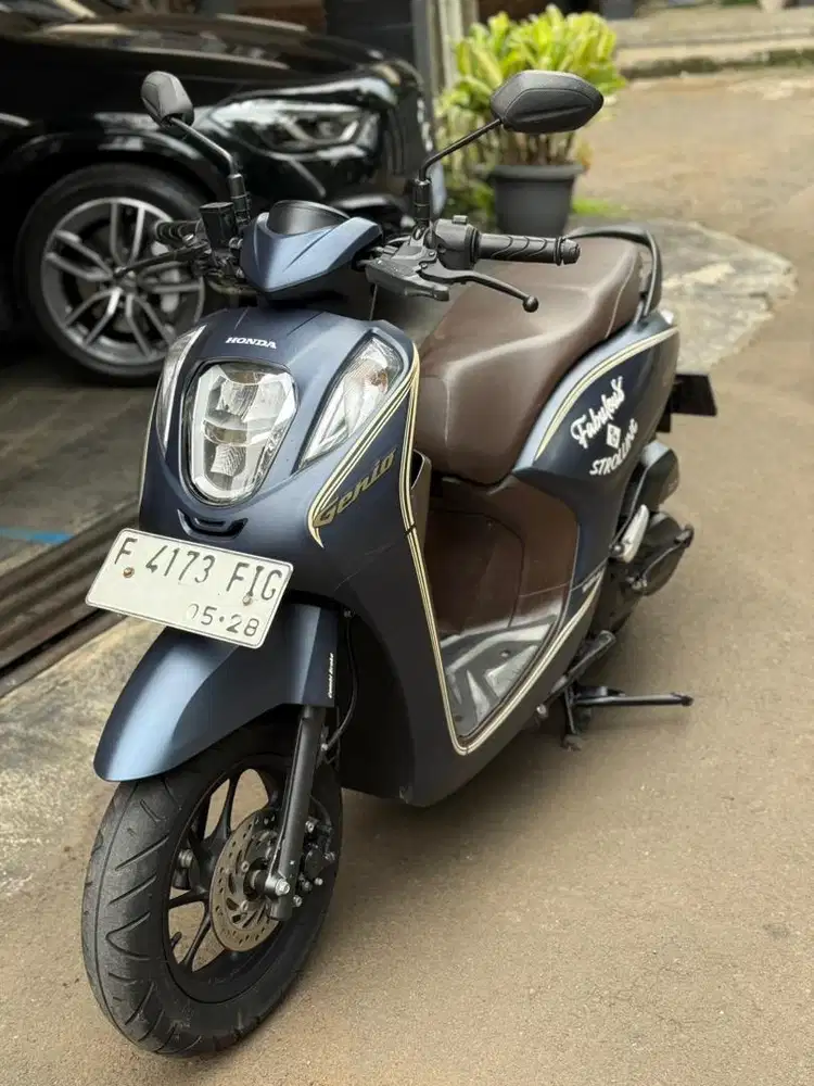 Honda Genio Fabulous Thn 2023 Blue Matte Mulus