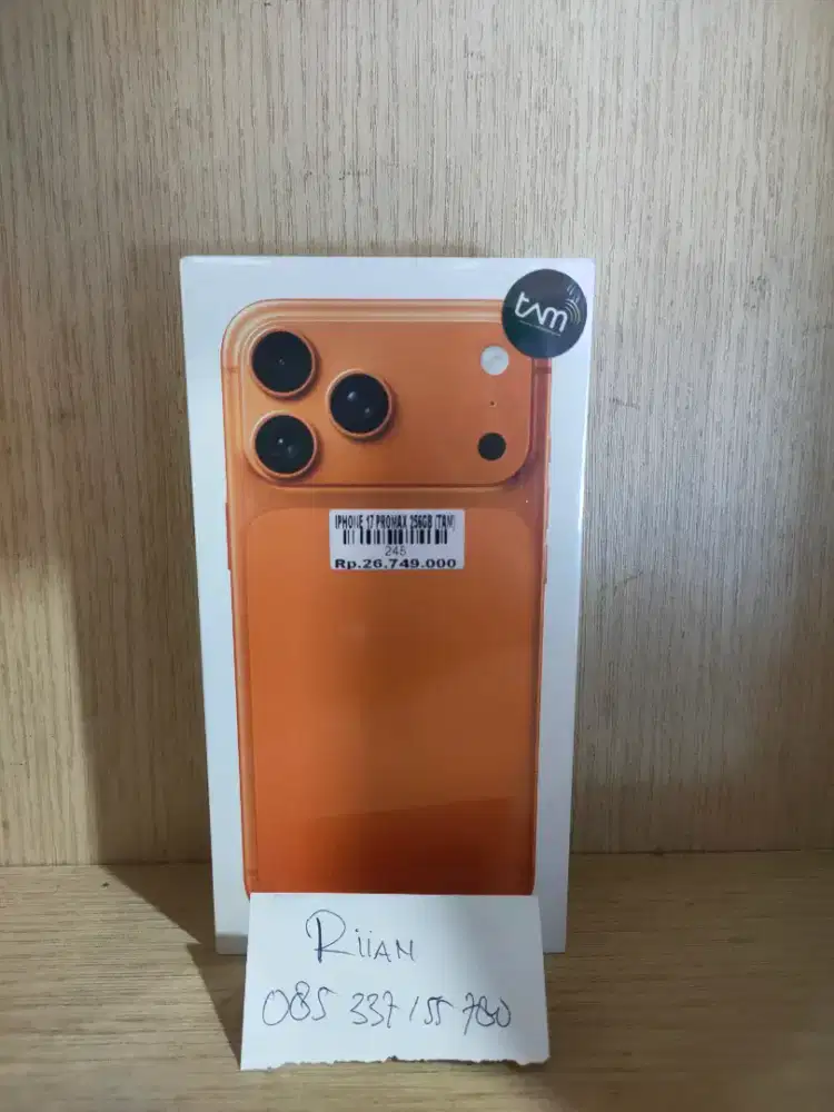 IPHONE 17 PROMAX 256gb ATLANTIS DAHSYAT